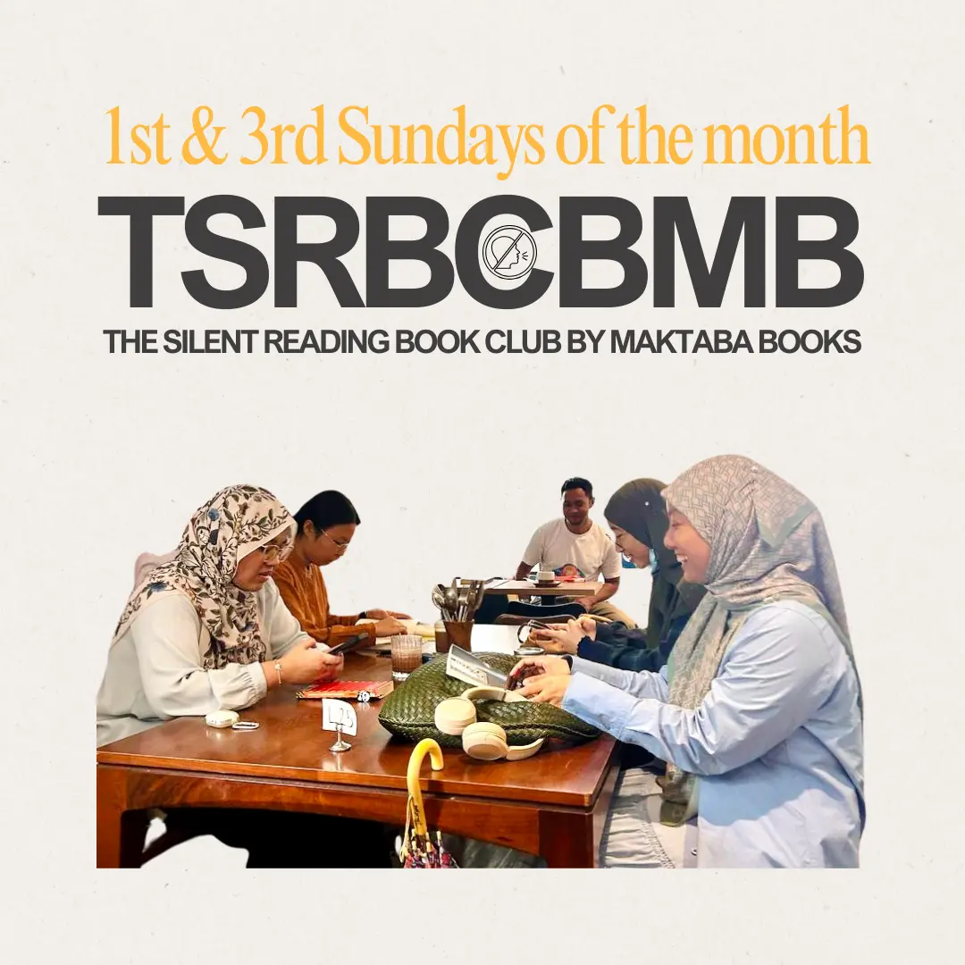 The Silent Book Club By Maktaba Books - every month